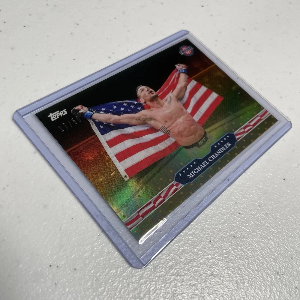 Topps 2026 UFC Freedom 250 - Michael Chandler /50 Gold Foil Parallel #23 Base